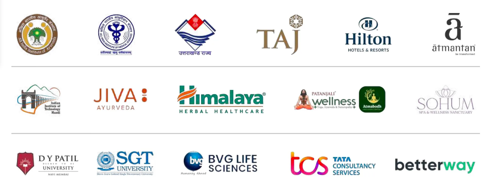 Atreya Innovations partners and customer logos